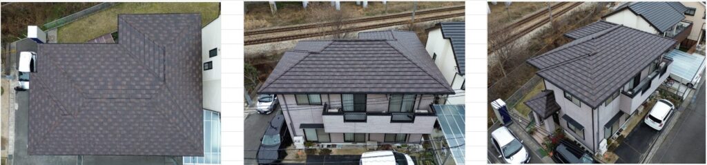 ROOGA施工事例④（鉄平・ストーンブラウン）