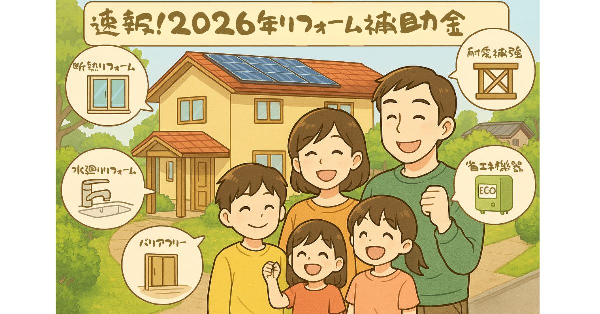 2026リフォーム補助金